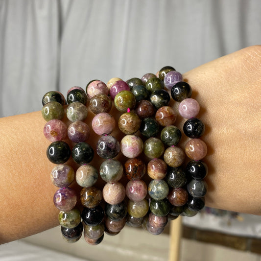 Mixed Tourmaline Bracelet