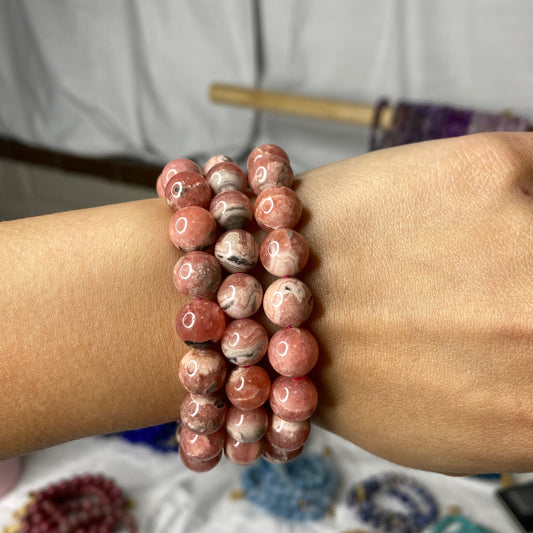 Rhodochrosite Bracelet